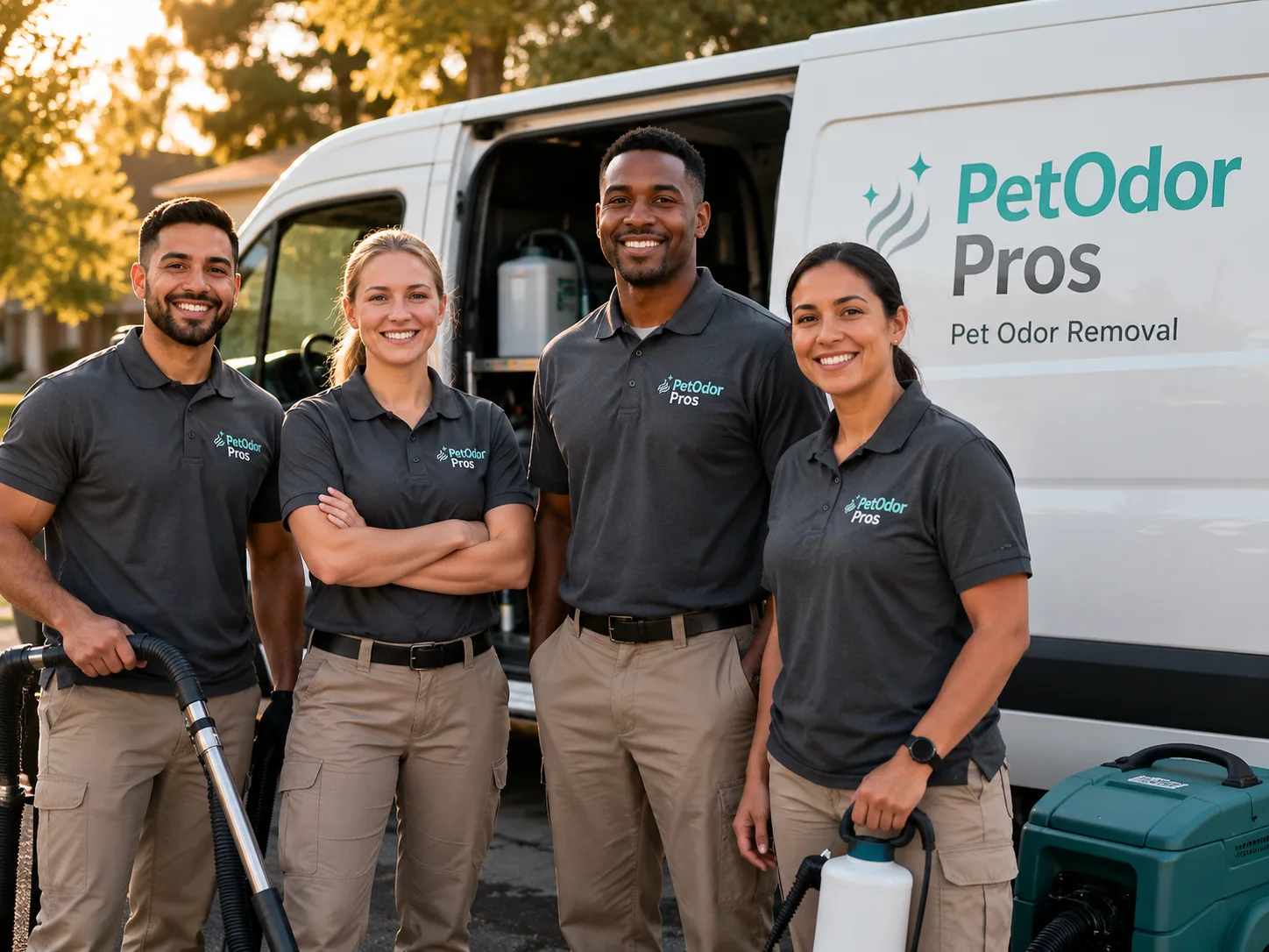 Pet Odor Removal team serving Pharr, TX